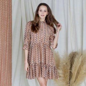 Mirth NWT napa mini in bird print M $265